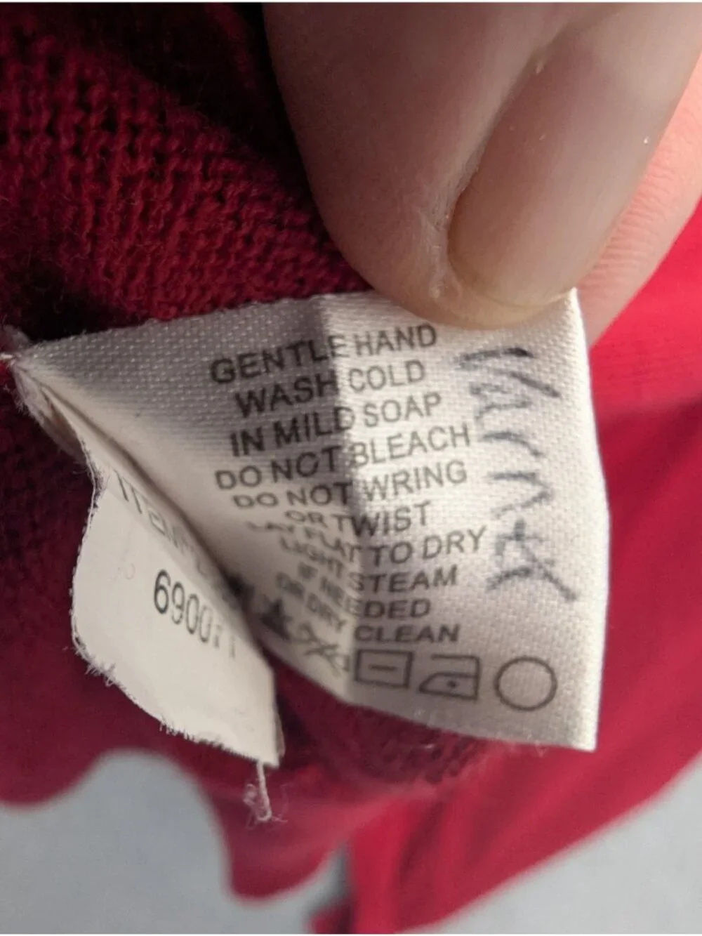 Orvis Sweater Mens Large Red 1/4 Zip Mock Neck Silk Cashmere Pullover Knit